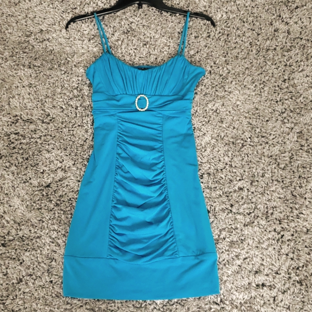 Turquoise dress size SMALL